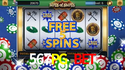 Slots na Plataforma 567PG BET